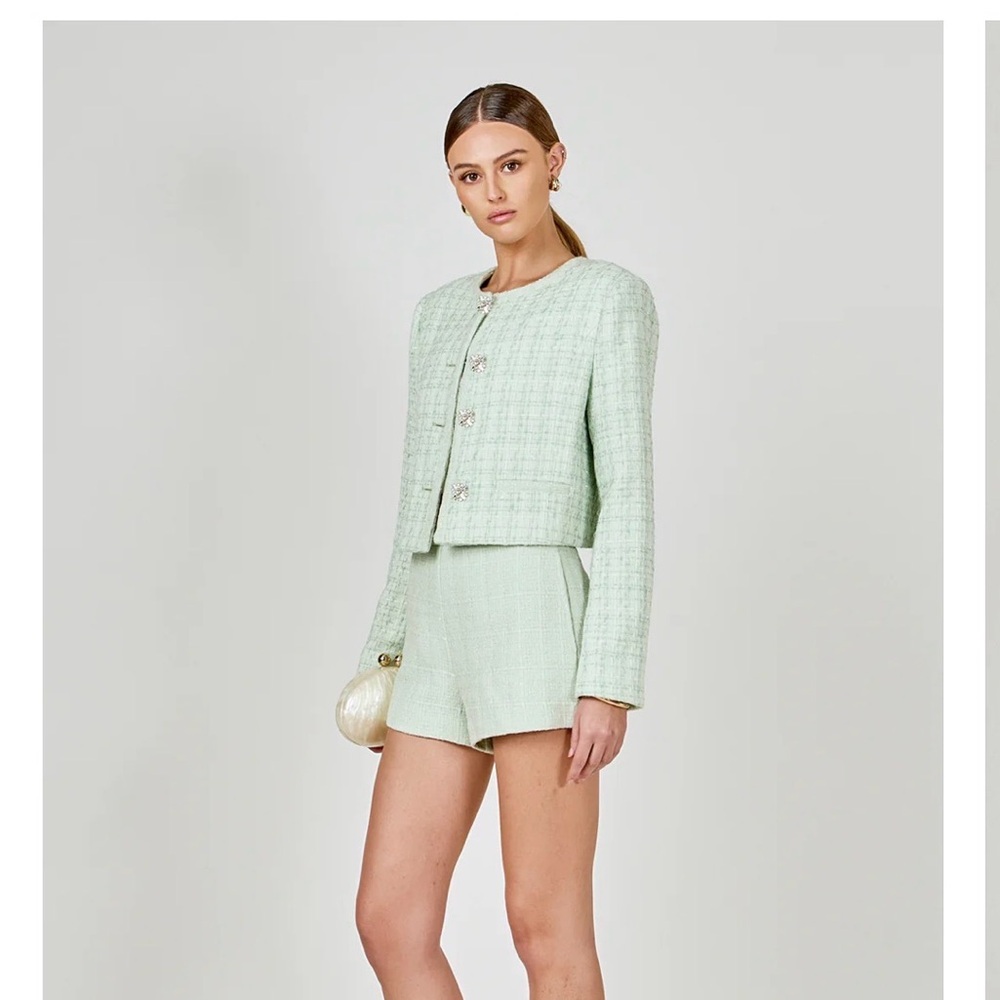 Endless rose tweed relaxed shorts